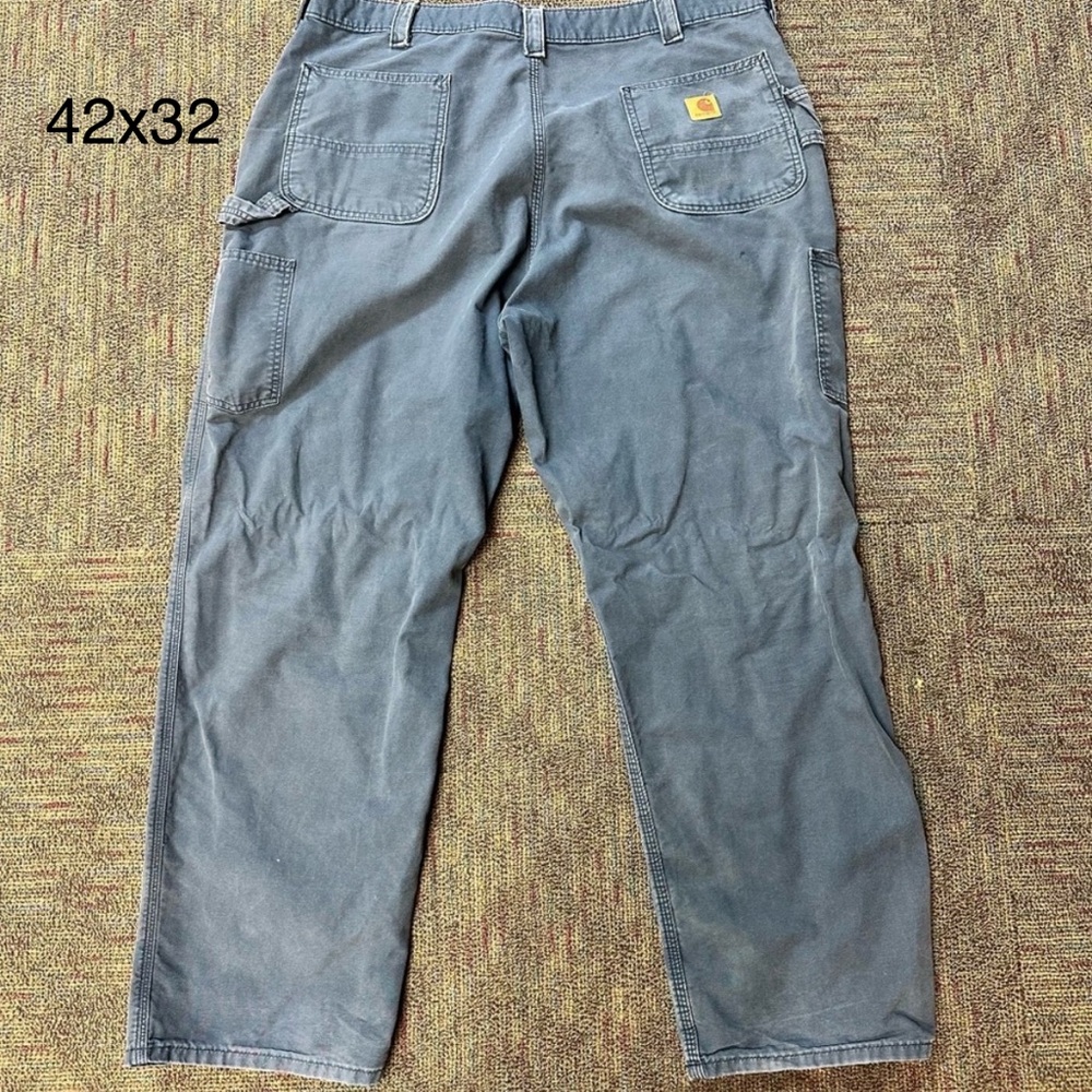 Carhartt Men's Blue Cargo Pants